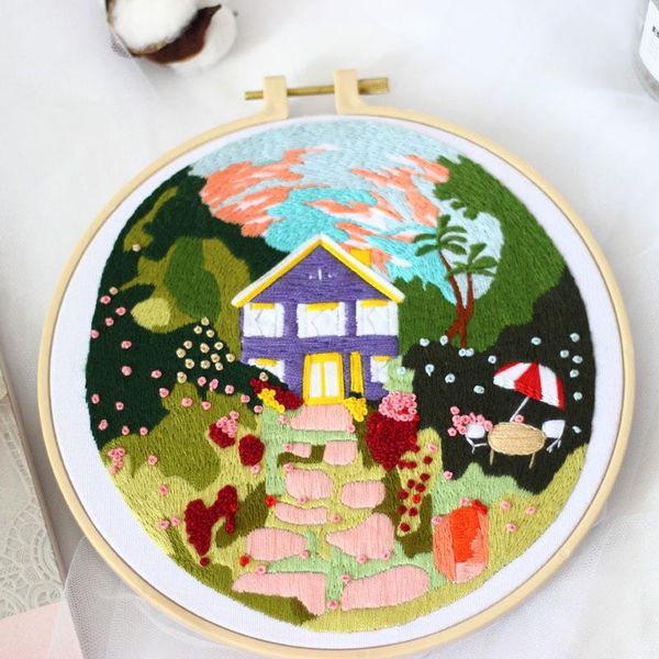 other arts and crafts embroidery kit with yarn for diy beginners easy needlework wool work home decor 20cm hoop
other arts and crafts embroidery kit with yarn for diy beginners easy needlework wool work home decor 20cm hoop