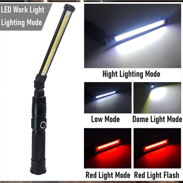 lightweight cob work light usb rechargeable car folding inspection lamp aluminum alloy emergency with magnet portable lanterns
lightweight cob work light usb rechargeable car folding inspection lamp aluminum alloy emergency with magnet portable lanterns