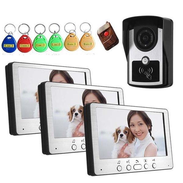yobangsecurity home security 7 inch lcd monitor cable video door phone doorbell rfid access control 1 camera 3 kit. phones
yobangsecurity home security 7 inch lcd monitor cable video door phone doorbell rfid access control 1 camera 3 kit. phones