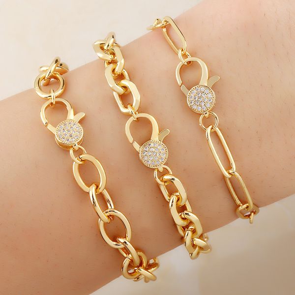 braselet hand jewelry creative simple ins cool wind set zircon bracelet female brc60, Golden;silver
braselet hand jewelry creative simple ins cool wind set zircon bracelet female brc60, Golden;silver