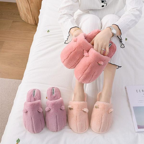 suihyung furry plush slippers 2021 winter women men indoor shoes fluffy fur slides warm cotton flats couple home slip on, Black
suihyung furry plush slippers 2021 winter women men indoor shoes fluffy fur slides warm cotton flats couple home slip on, Black