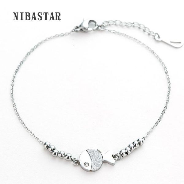 charm bracelets fashion bead for women fish bracelet rose gold/gold/silver/plated stainless steel chain jewelry, Golden;silver
charm bracelets fashion bead for women fish bracelet rose gold/gold/silver/plated stainless steel chain jewelry, Golden;silver