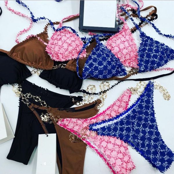 textile bikini set brand letters embroidery "g" letter swimwears designer metal chain bikini ladies backless split swimsuit
textile bikini set brand letters embroidery "g" letter swimwears designer metal chain bikini ladies backless split swimsuit