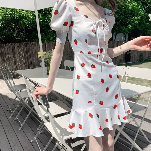 strawberry dress women elegant mini dress lace slim korean flare sleeve bow floral print vestidos female sweet strawberry dress 210419, White
strawberry dress women elegant mini dress lace slim korean flare sleeve bow floral print vestidos female sweet strawberry dress 210419, White