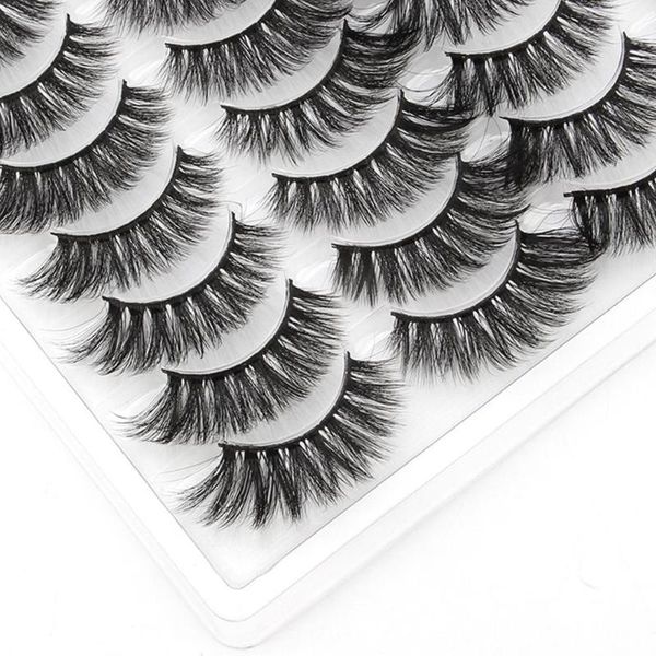 pairs 3d mink eyelashes natural false silk volume fake lashes makeup eyelash extension
pairs 3d mink eyelashes natural false silk volume fake lashes makeup eyelash extension