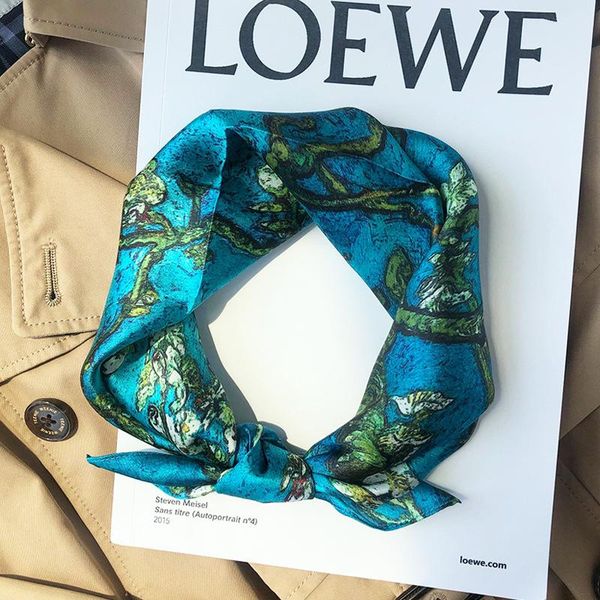 scarves square 100%silk women men scarf china plum flower real silk for femme kerchief gift home decoration, Blue;gray
scarves square 100%silk women men scarf china plum flower real silk for femme kerchief gift home decoration, Blue;gray