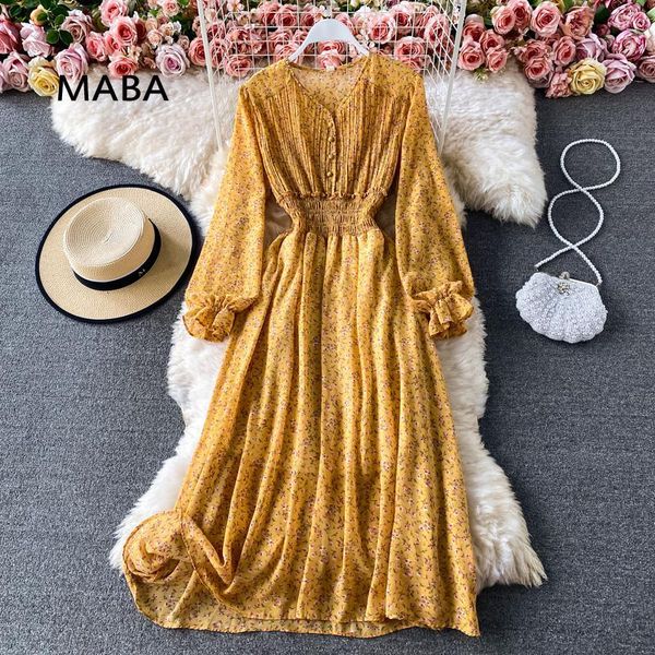casual dresses autumn party chiffon a-line dress 2021 women v-neck long sleeve high waist boho luxury elegant chic pink floral maxi, Black;gray
casual dresses autumn party chiffon a-line dress 2021 women v-neck long sleeve high waist boho luxury elegant chic pink floral maxi, Black;gray