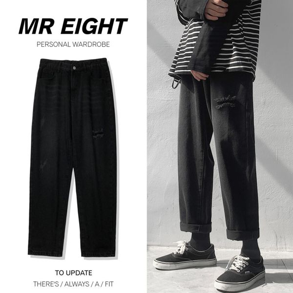ripped straight jeans mens fashion casual retro straight jeans men streetwear loose hip-hop hole denim trousers mens -2xl, Blue
ripped straight jeans mens fashion casual retro straight jeans men streetwear loose hip-hop hole denim trousers mens -2xl, Blue