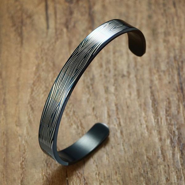 cuff 9mm mens bracelet in black stainless steel for male minimalist open bangle trendyjewelry braslet hombre bileklik armband, White
cuff 9mm mens bracelet in black stainless steel for male minimalist open bangle trendyjewelry braslet hombre bileklik armband, White
