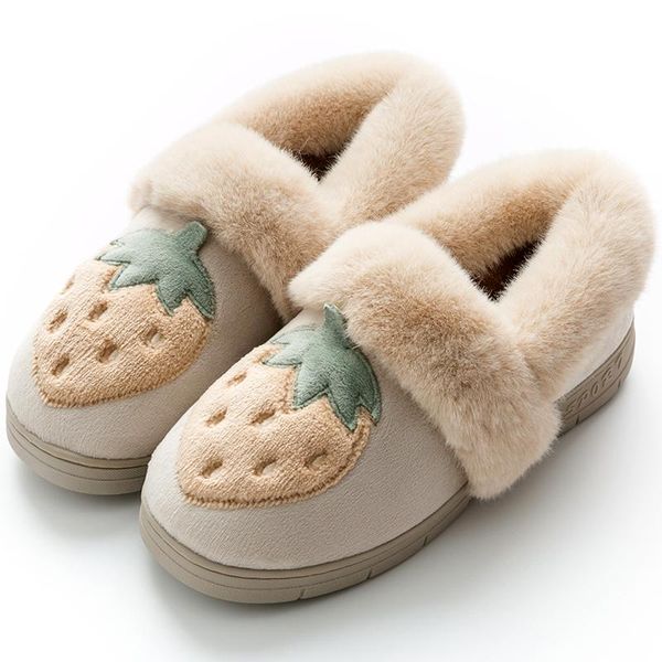 home slipper for womens winter thick-soled woolen slippers fashion cartoon pineapple non-slip soft and comfortable cotton shoe, Black
home slipper for womens winter thick-soled woolen slippers fashion cartoon pineapple non-slip soft and comfortable cotton shoe, Black