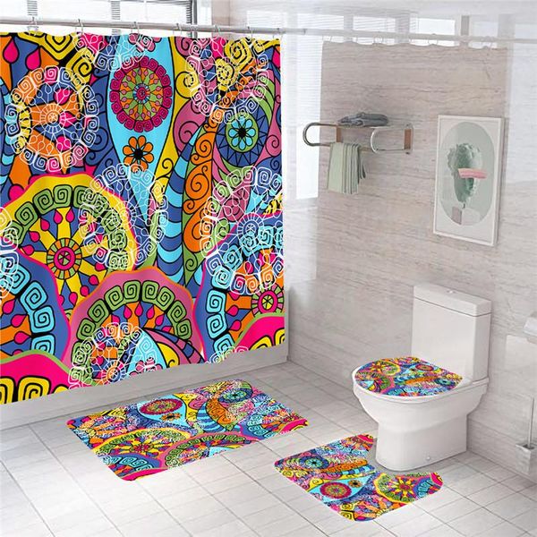 shower curtains printed curtain floor mat four-piece bathroom set partition cortinas de ducha baño
shower curtains printed curtain floor mat four-piece bathroom set partition cortinas de ducha baño