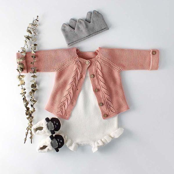 autumn baby girls clothes knit bodysuit set born girl knitted cardigan infant sweater cotton coat jumpsui clothing sets, White
autumn baby girls clothes knit bodysuit set born girl knitted cardigan infant sweater cotton coat jumpsui clothing sets, White