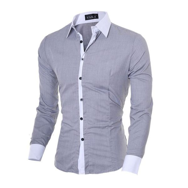 men's casual shirts shirt classic fashion color contrast men's slim casual long sleeve l1le d4rs, White;black
men's casual shirts shirt classic fashion color contrast men's slim casual long sleeve l1le d4rs, White;black