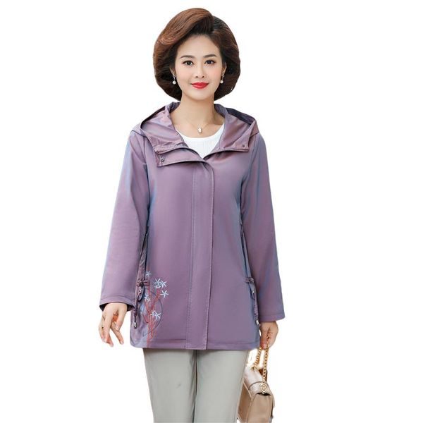 women's trench coats coat 2021 spring autumn hooded zipper large size 4xl embroidered women mother dress, Tan;black
women's trench coats coat 2021 spring autumn hooded zipper large size 4xl embroidered women mother dress, Tan;black
