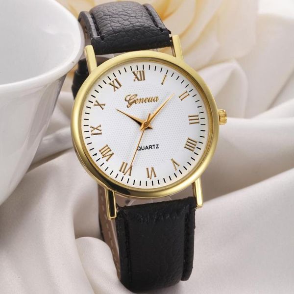 wristwatches geneva fashion clock women 2021 leisure dial leather band analog sport casual quartz wrist watch relogios masculino f50, Slivery;brown
wristwatches geneva fashion clock women 2021 leisure dial leather band analog sport casual quartz wrist watch relogios masculino f50, Slivery;brown