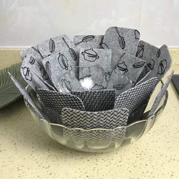 mats & pads 12pcs pan bowls pot protector heat resistance anti-slip divider pad scratchs-proof polyester durable kitchen tools gadgets
mats & pads 12pcs pan bowls pot protector heat resistance anti-slip divider pad scratchs-proof polyester durable kitchen tools gadgets