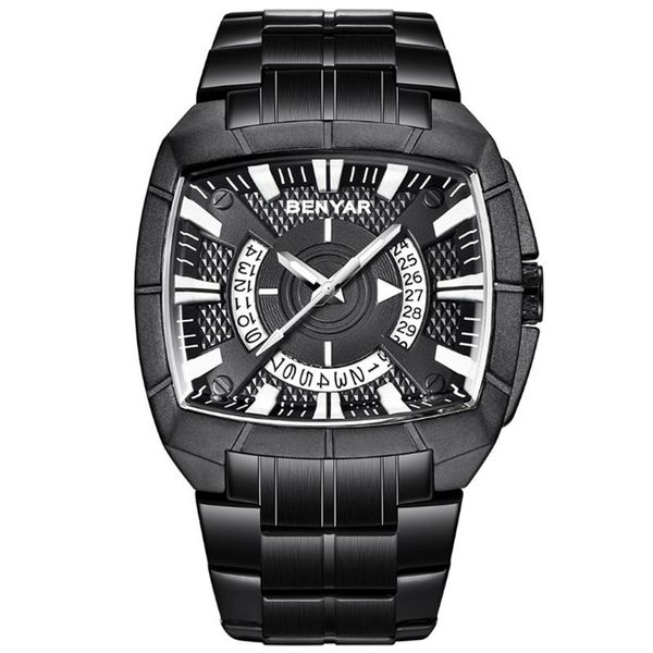 wristwatches black square men's watch complete calendar quartz casual man wristwatch steel bracelet folding clasp with safety a542, Slivery;brown
wristwatches black square men's watch complete calendar quartz casual man wristwatch steel bracelet folding clasp with safety a542, Slivery;brown