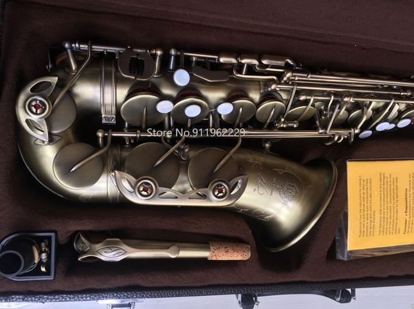 1:1 super action r54 saxophone antique copper alto full flower eb tune model e flat sax with reeds case mouthpiece professional
1:1 super action r54 saxophone antique copper alto full flower eb tune model e flat sax with reeds case mouthpiece professional