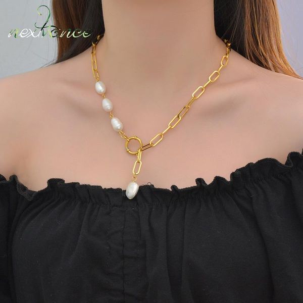 pendant necklaces nextvance pearl stainless steel natural freshwater pearls for women girlfriend couple jewelry gifts, Silver
pendant necklaces nextvance pearl stainless steel natural freshwater pearls for women girlfriend couple jewelry gifts, Silver