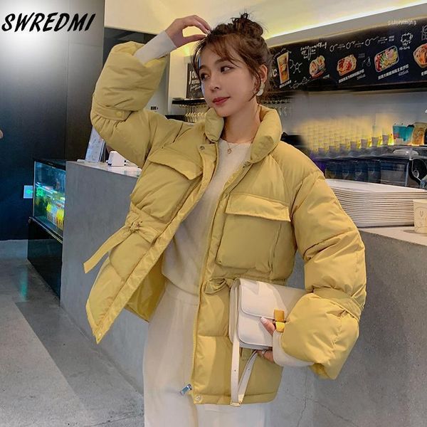 2021 winter coat women's parka loose casual style stand collar jacket women solid cotton padded jackets xs-xl1, Black
2021 winter coat women's parka loose casual style stand collar jacket women solid cotton padded jackets xs-xl1, Black