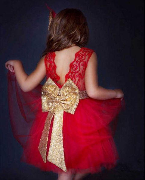 girls bow lace princess fluffy dress children's dress sequin princess dress, Red;yellow
girls bow lace princess fluffy dress children's dress sequin princess dress, Red;yellow