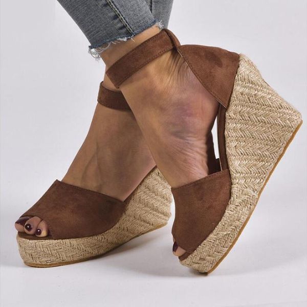 sandals woman shoes summer wedges pumps high heels platform peep toe buckle strap fashion breathable gladiator plus size 34-43, Black
sandals woman shoes summer wedges pumps high heels platform peep toe buckle strap fashion breathable gladiator plus size 34-43, Black