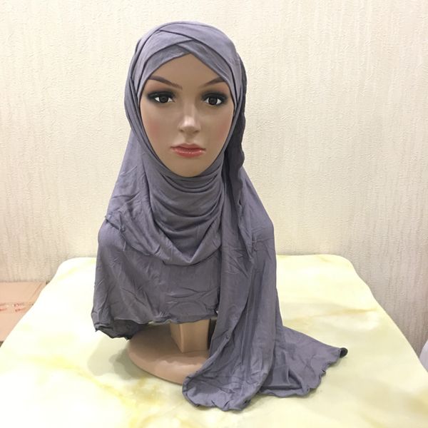 women plain bubble cotton jersey scarf head hijab wrap solid instant shawls foulard femme muslim hijabs store ready to wear, Blue;gray
women plain bubble cotton jersey scarf head hijab wrap solid instant shawls foulard femme muslim hijabs store ready to wear, Blue;gray