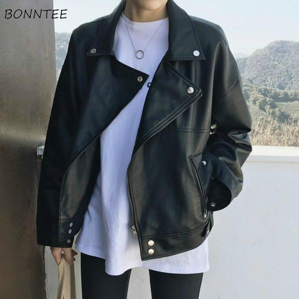 jacket women black solid zipper harajuku long sleeve comfortable womens jackets and coats korean style casual leather coat chic women's, Black;brown
jacket women black solid zipper harajuku long sleeve comfortable womens jackets and coats korean style casual leather coat chic women's, Black;brown