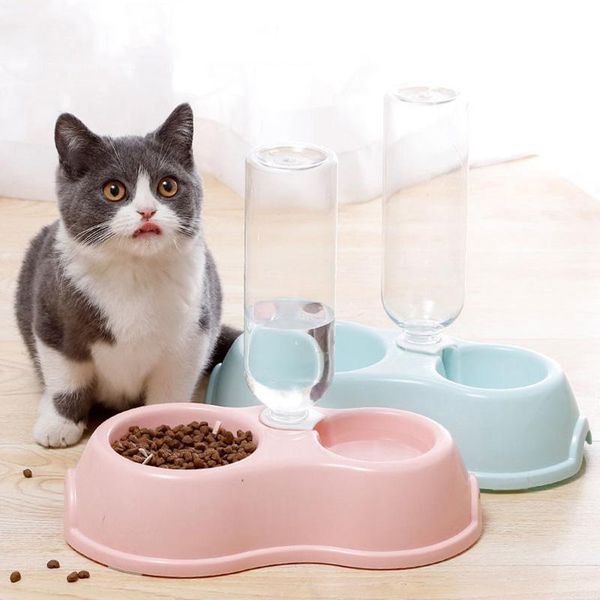 cat bowls & feeders non-slip pet dogs cats double food water feeder dispenser for drinking bowl product supplies
cat bowls & feeders non-slip pet dogs cats double food water feeder dispenser for drinking bowl product supplies