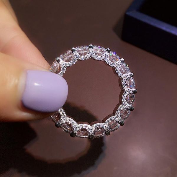 cluster rings mlkenly 100% 925 sterling silver round excellent high carbon drill ring for girls cocktail fine jewelry, Golden;silver
cluster rings mlkenly 100% 925 sterling silver round excellent high carbon drill ring for girls cocktail fine jewelry, Golden;silver