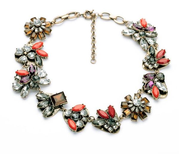 pendant necklaces bohemian fashion women jewelry colorful flowers for girls luxury glass resin choker necklace gifts accessories, Silver
pendant necklaces bohemian fashion women jewelry colorful flowers for girls luxury glass resin choker necklace gifts accessories, Silver