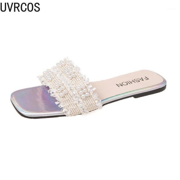 slippers casual women's fashion all-match personality shoe upper pearl embellishment trend outdoor flat-bottom1, Black
slippers casual women's fashion all-match personality shoe upper pearl embellishment trend outdoor flat-bottom1, Black
