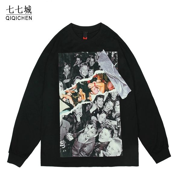 men hip hop sweatshirt vintage old p illustration o-neck casual streetwear funny picture baggy high street pullover, Black
men hip hop sweatshirt vintage old p illustration o-neck casual streetwear funny picture baggy high street pullover, Black