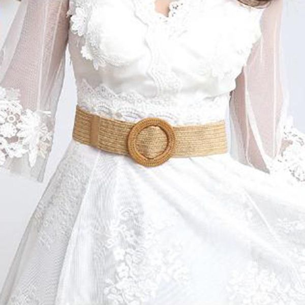 belts straw weave wooden elastic belt women decoration casual female elegant slim grils round wood buckle solid dress accessories, Black;brown
belts straw weave wooden elastic belt women decoration casual female elegant slim grils round wood buckle solid dress accessories, Black;brown