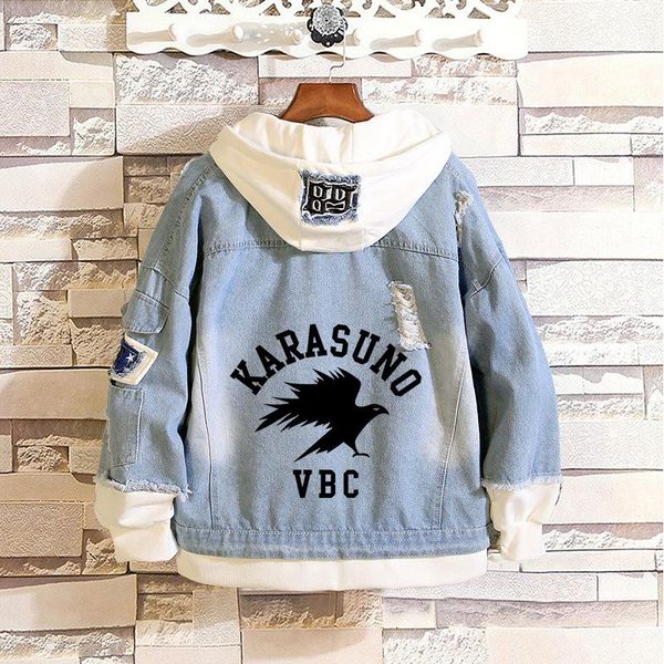 men's jackets anime haikyuu denim jacket men funny cartoon streetwear harajuku karasuno high graphic sweatshirt man, Black;brown
men's jackets anime haikyuu denim jacket men funny cartoon streetwear harajuku karasuno high graphic sweatshirt man, Black;brown