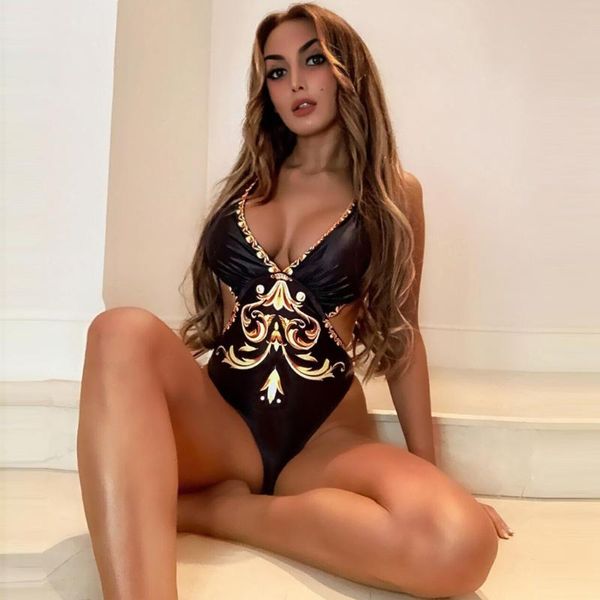 two-piece suits swimsuit one piece patchwork gold fashion print mesh see through swimwear women bathing suit traje de baño
two-piece suits swimsuit one piece patchwork gold fashion print mesh see through swimwear women bathing suit traje de baño