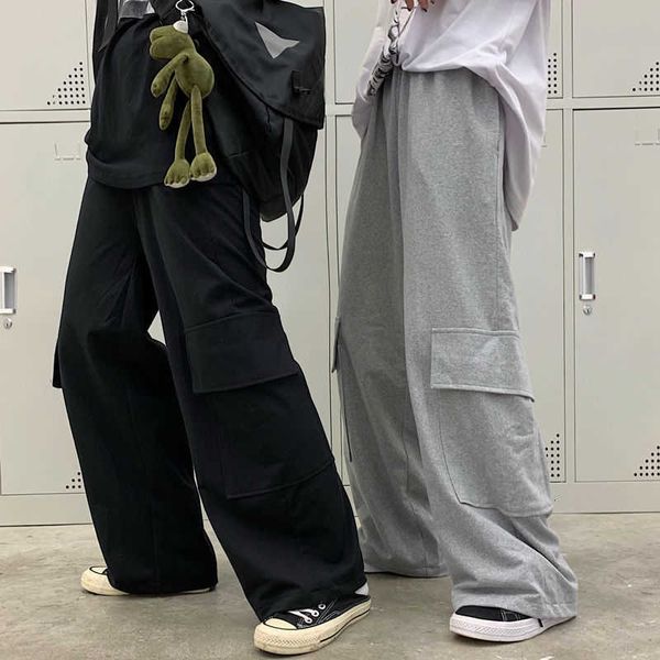 men's pants autumn straight fashion cotton multi-pocket overalls men streetwear loose hip-hop casual mens trousers m-xl esni, Black
men's pants autumn straight fashion cotton multi-pocket overalls men streetwear loose hip-hop casual mens trousers m-xl esni, Black