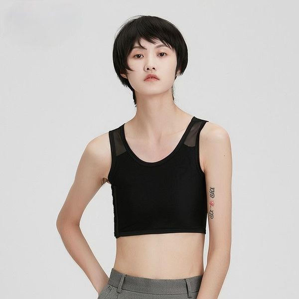 women's shapers tomboy tank chest shaper breast binder trans vest shirt underwear strengthen bandage reinforced short corset s-3xl, Black;white
women's shapers tomboy tank chest shaper breast binder trans vest shirt underwear strengthen bandage reinforced short corset s-3xl, Black;white