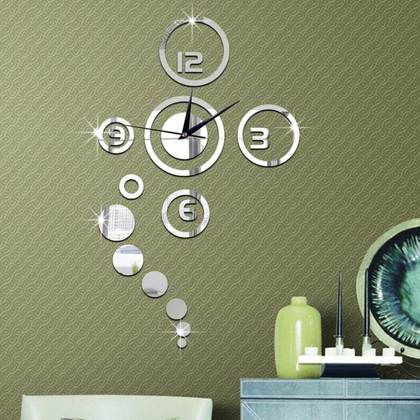 wall clocks creative mirror stickers 3d diy moment quartz needle clock watch acrylic home bedroom modern decoration10
wall clocks creative mirror stickers 3d diy moment quartz needle clock watch acrylic home bedroom modern decoration10