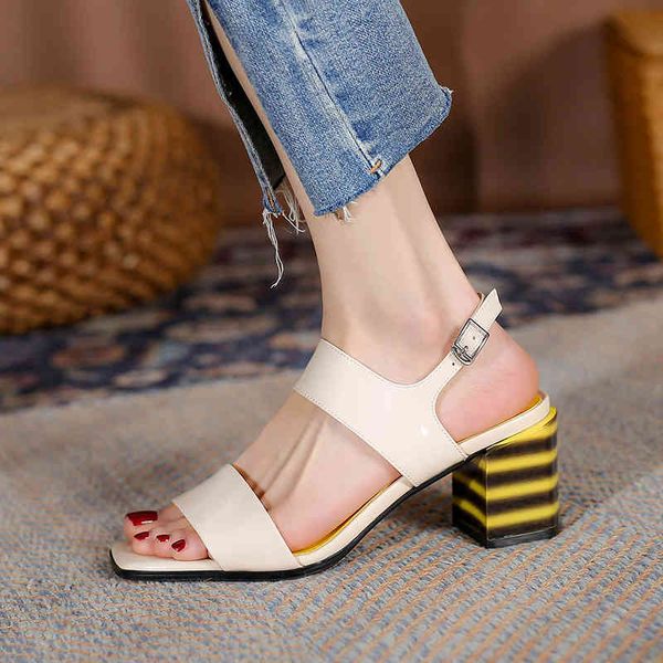 sandals patent leather of women casual shoes buckle belts for women's sandals handcrafted thick heels summer front sash back hnun, Black
sandals patent leather of women casual shoes buckle belts for women's sandals handcrafted thick heels summer front sash back hnun, Black