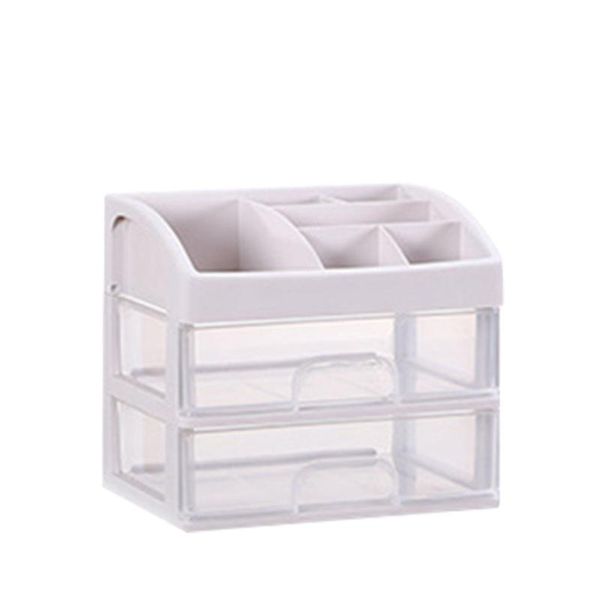 cosmetic 2 layer drawer organizer makeup container desksundry storage case boxes & bins
cosmetic 2 layer drawer organizer makeup container desksundry storage case boxes & bins