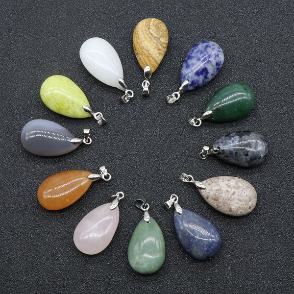 natural stone flat waterdrop shape pendant necklace jade quartz healing crystal rope chain collar for women fashion jewelry, Silver
natural stone flat waterdrop shape pendant necklace jade quartz healing crystal rope chain collar for women fashion jewelry, Silver