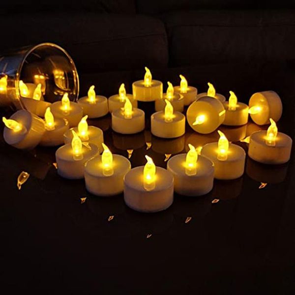 24pcs flameless led tea light candles battery-powered unscented tealight fake tealights for confession
24pcs flameless led tea light candles battery-powered unscented tealight fake tealights for confession