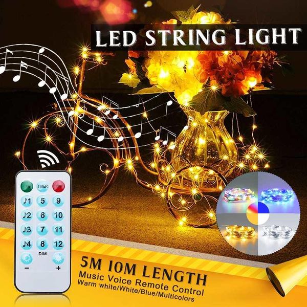 strings 5m/10m usb sound activated led music string light christmas decorations for home party lights tree
strings 5m/10m usb sound activated led music string light christmas decorations for home party lights tree