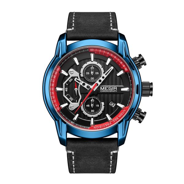 fashion megir ml2104 watch for man casual designers chronograph watches leather belts alloy case male business quartz wristwatch with big di, Slivery;brown
fashion megir ml2104 watch for man casual designers chronograph watches leather belts alloy case male business quartz wristwatch with big di, Slivery;brown