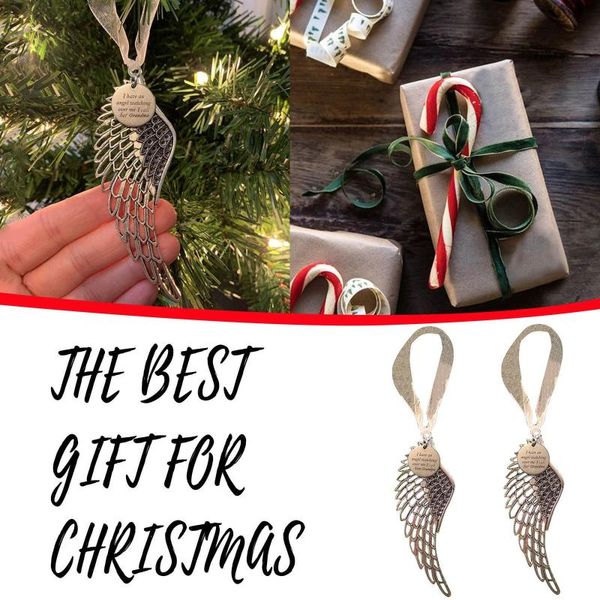 christmas decorations angel wings pendant family holiday hanging sign memorial decoratio
christmas decorations angel wings pendant family holiday hanging sign memorial decoratio
