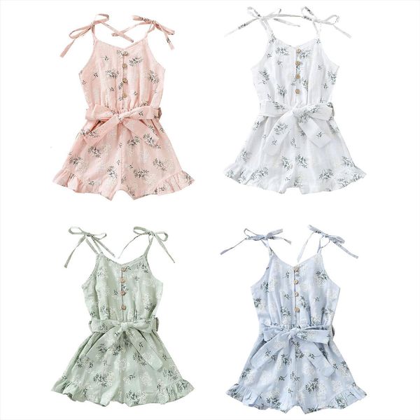 1 5years toddlers summer jumpsuit floral lace up spaghetti straps sleeveless button open rompers for girls, Blue
1 5years toddlers summer jumpsuit floral lace up spaghetti straps sleeveless button open rompers for girls, Blue