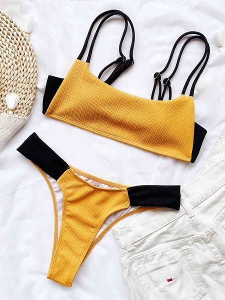 female solid swimsuit low waist 2021 women swimwear bla strap bikini set bather ribbed bathing suit swimby air
female solid swimsuit low waist 2021 women swimwear bla strap bikini set bather ribbed bathing suit swimby air