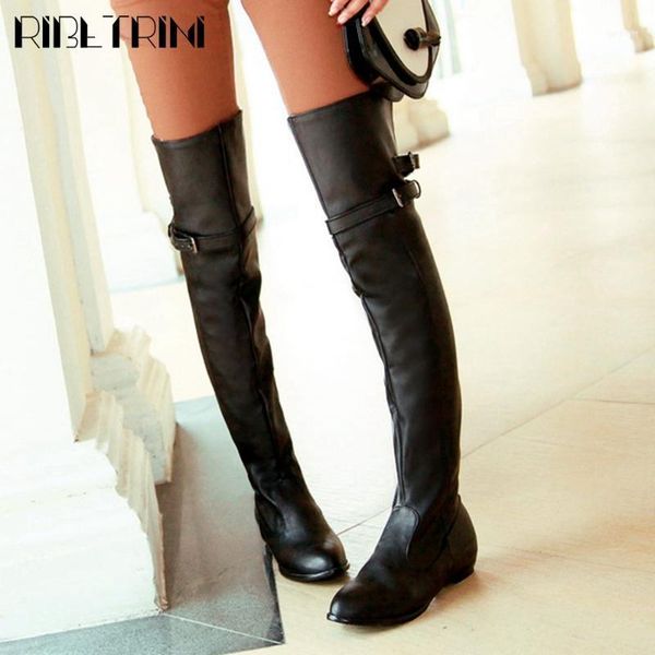 boots ribetrini arrival female solid buckle non-slip knee high shoes women pointed toe chunky fashion winter boots11, Black
boots ribetrini arrival female solid buckle non-slip knee high shoes women pointed toe chunky fashion winter boots11, Black