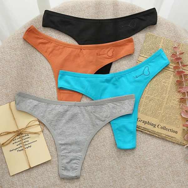 women's panties 3pcs g-string cotton thongs underwear underpants solid color intimate lingerie lady fashion low-rise, Black;pink
women's panties 3pcs g-string cotton thongs underwear underpants solid color intimate lingerie lady fashion low-rise, Black;pink